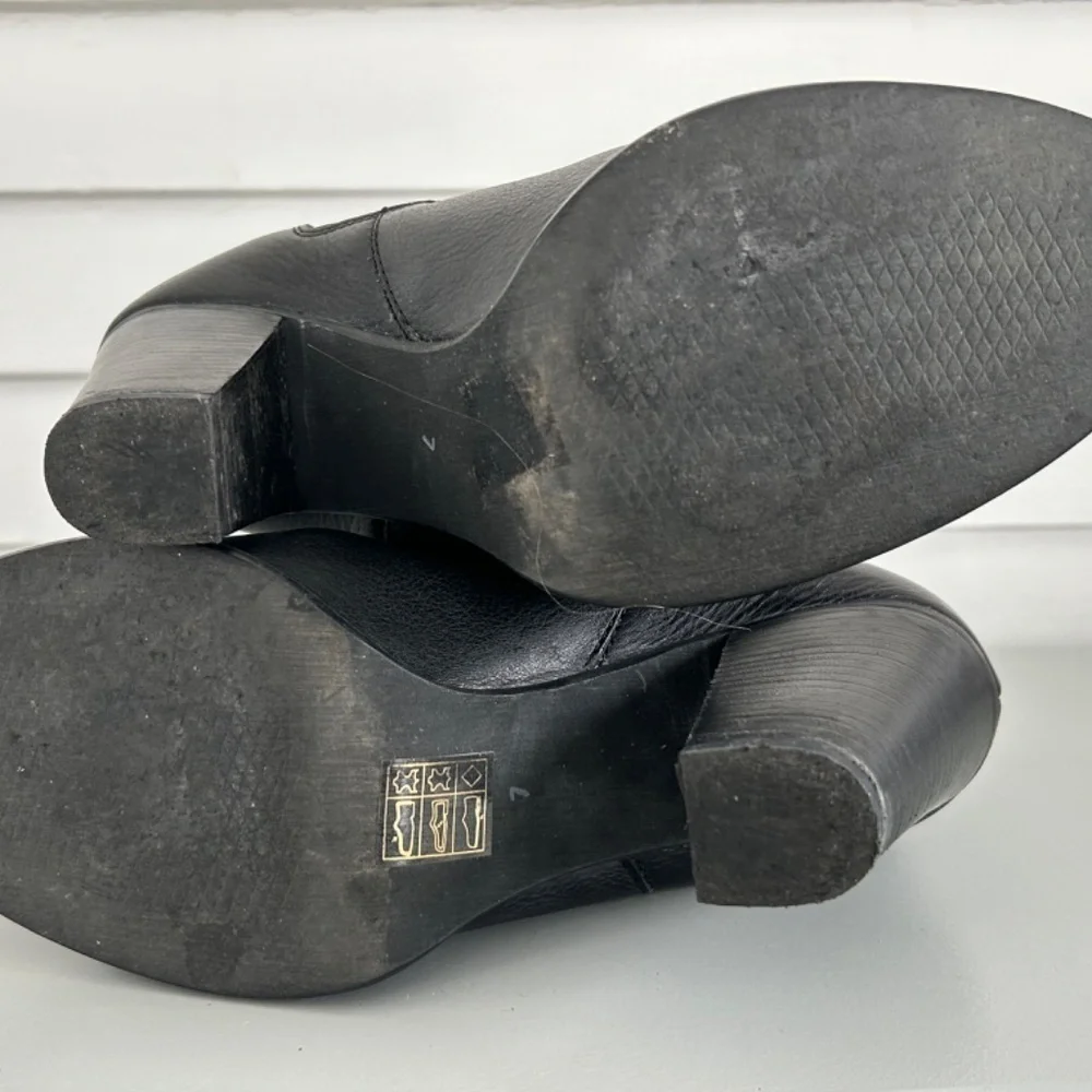 Madewell Lonnie Black Ankle Boots 3.5
